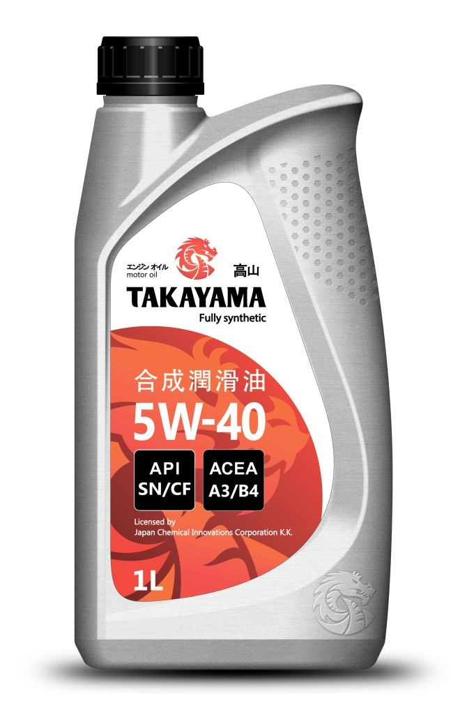 Масло моторное Takayama 5W-40 SN/CF 1 л, Масла моторные